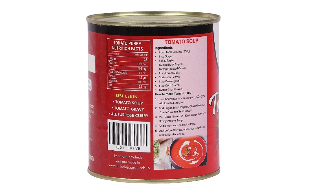 Desi Treat Tomato Puree    Tin  825 grams